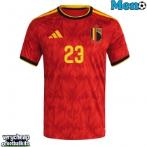 Belgium Michy Batshuayi #23 Replica Home Shirt World Cup 2026 Short Sleeve